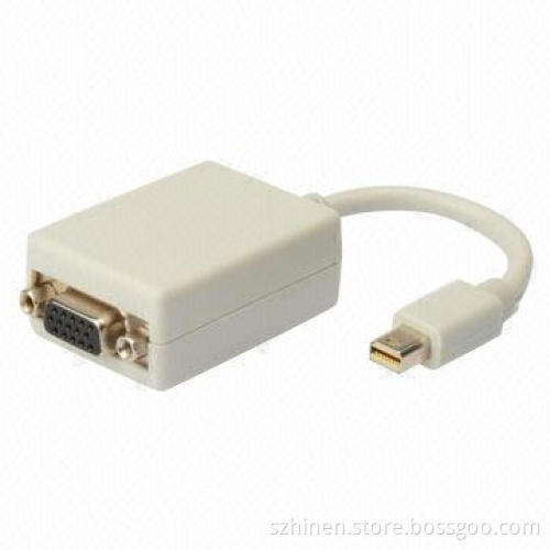 Mini DisplayPort to VGA Converter Adapter